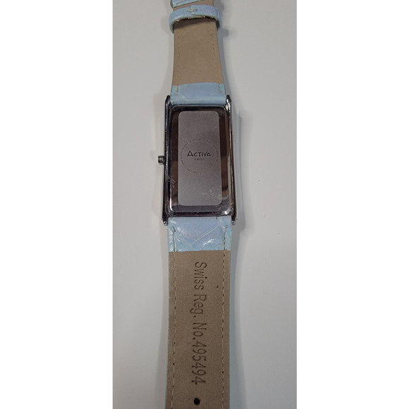 Unisex Activa Swiss Watch Light Blue Band